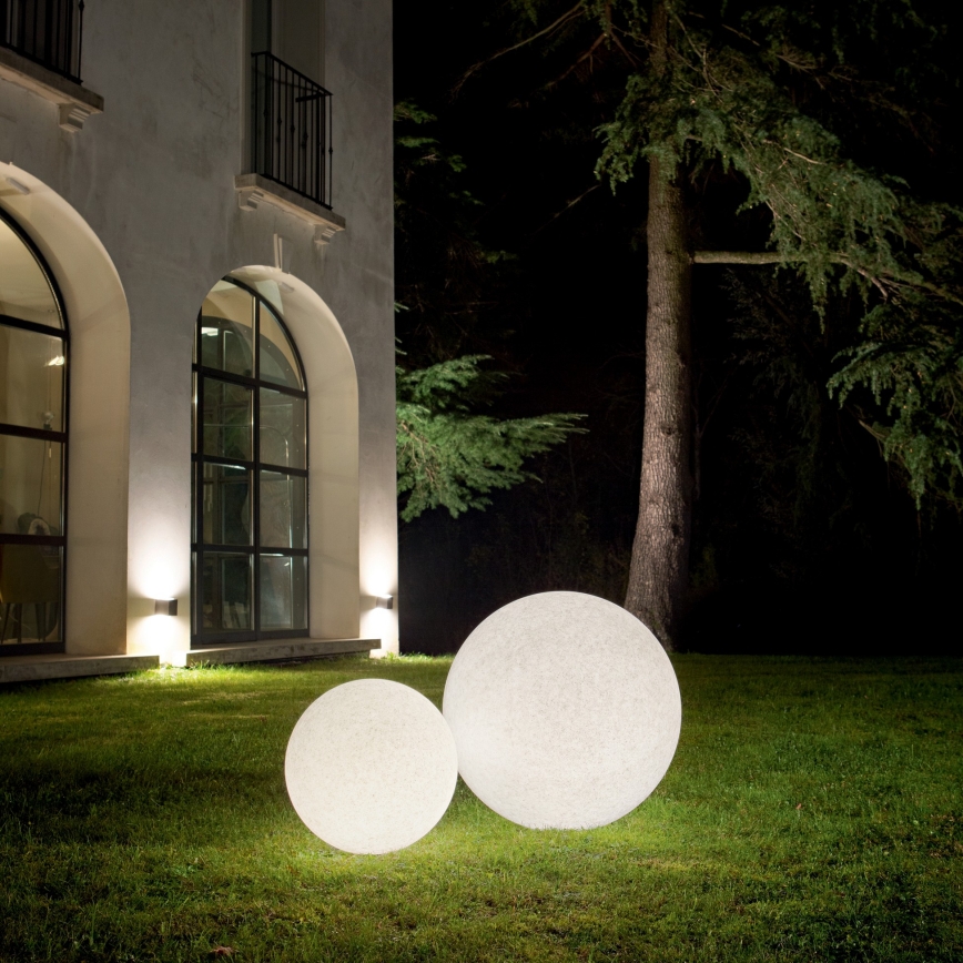 Ideal Lux - Lampa zewnętrzna DORIS 1xE27/60W/230V śr. 78 cm IP44 szara