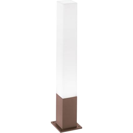 Ideal Lux - Lampa zewnętrzna EDO OUTDOOR 1xGX53/15W/230V 79 cm IP65 brązowa