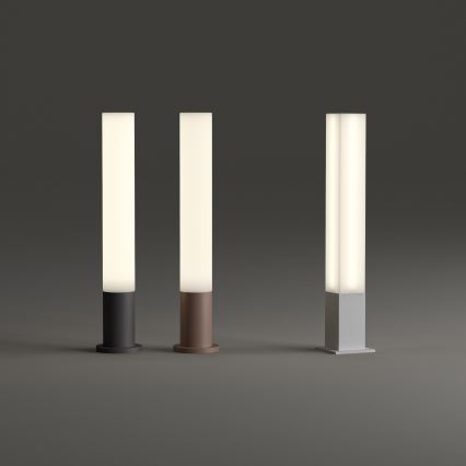 Ideal Lux - Lampa zewnętrzna EDO OUTDOOR 1xGX53/15W/230V 80 cm IP65 brązowa