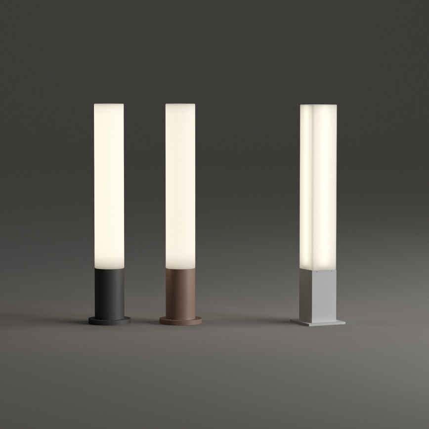 Ideal Lux - Lampa zewnętrzna EDO OUTDOOR 1xGX53/15W/230V 80 cm IP65 brązowa