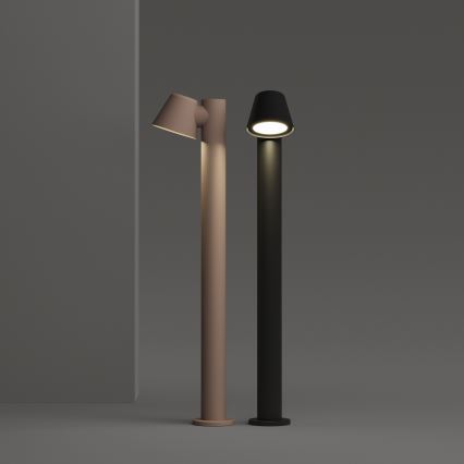 Ideal Lux - Lampa zewnętrzna GAS 1xGU10/35W/230V 80 cm IP43 brązowa