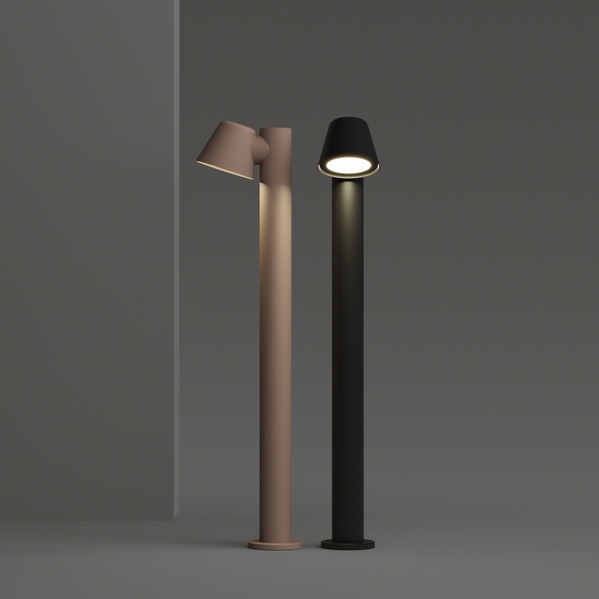Ideal Lux - Lampa zewnętrzna GAS 1xGU10/35W/230V 80 cm IP43 brązowa