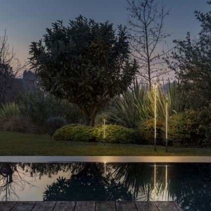 Ideal Lux - Lampa zewnętrzna LED JEDI LED/12W/230V 80 cm CRI 90 IP65 antracyt