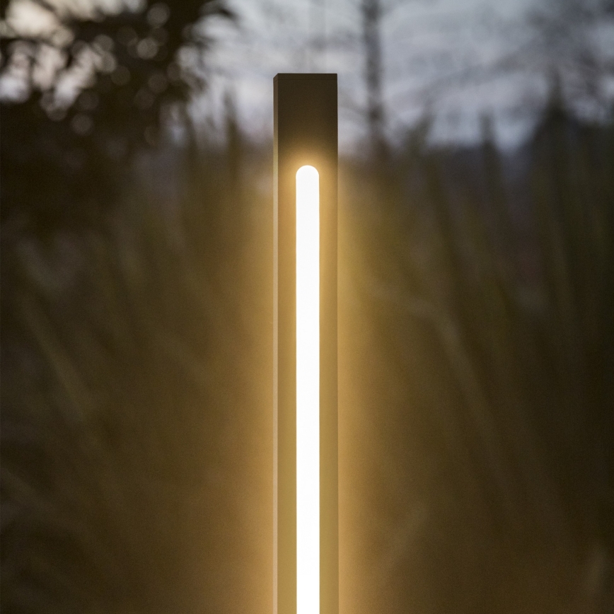 Ideal Lux - Lampa zewnętrzna LED JEDI LED/12W/230V 80 cm CRI 90 IP65 antracyt