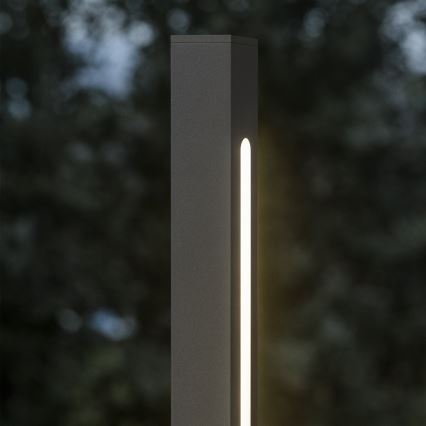 Ideal Lux - Lampa zewnętrzna LED JEDI LED/19W/230V 120 cm CRI 90 IP65 antracyt