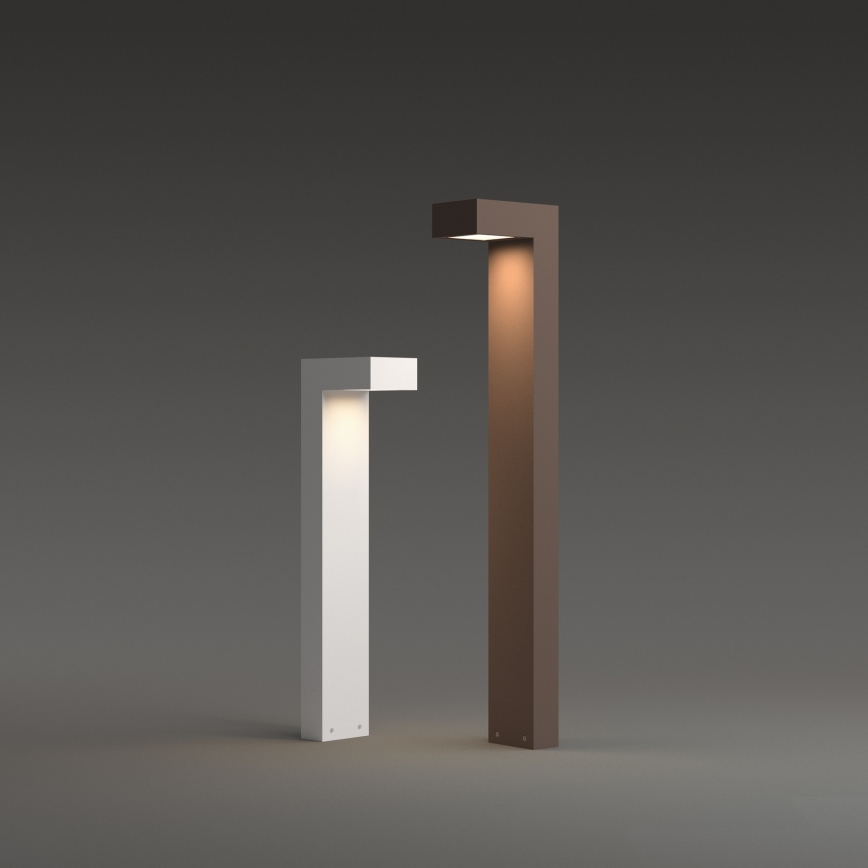 Ideal Lux - Lampa zewnętrzna SIRIO 1xGX53/9W/230V 60 cm IP65 brązowa