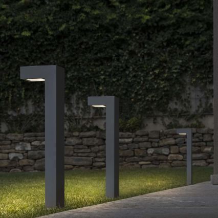 Ideal Lux - Lampa zewnętrzna SIRIO 2xG9/15W/230V IP44 antracyt