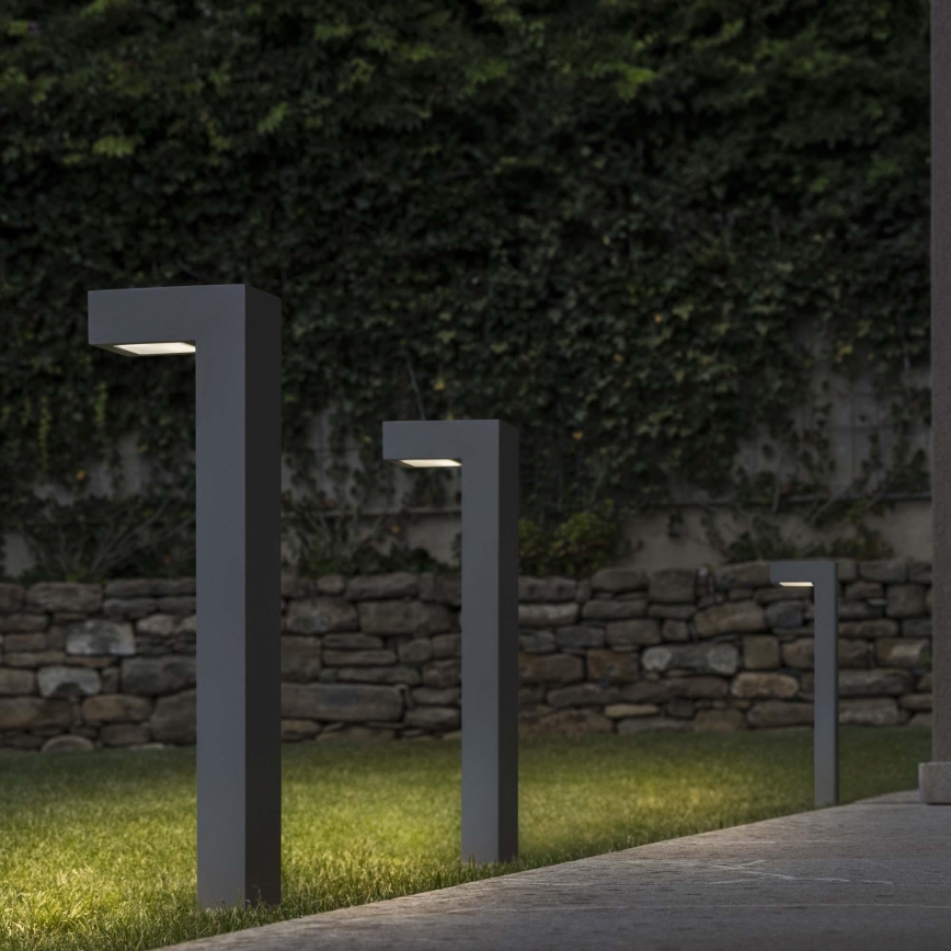 Ideal Lux - Lampa zewnętrzna SIRIO 2xG9/15W/230V IP44 antracyt