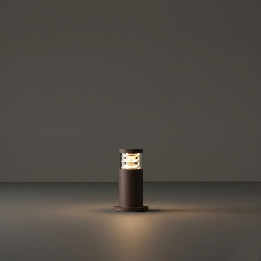 Ideal Lux - Lampa zewnętrzna TRONCO 1xE27/42W/230V 25 cm IP65 brązowa