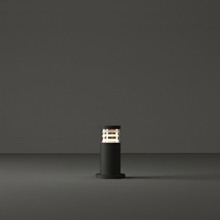 Ideal Lux - Lampa zewnętrzna TRONCO 1xE27/42W/230V 25 cm IP65 czarna