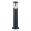 Ideal Lux - Lampa zewnętrzna TRONCO 1xE27/42W/230V 60 cm IP65 antracyt