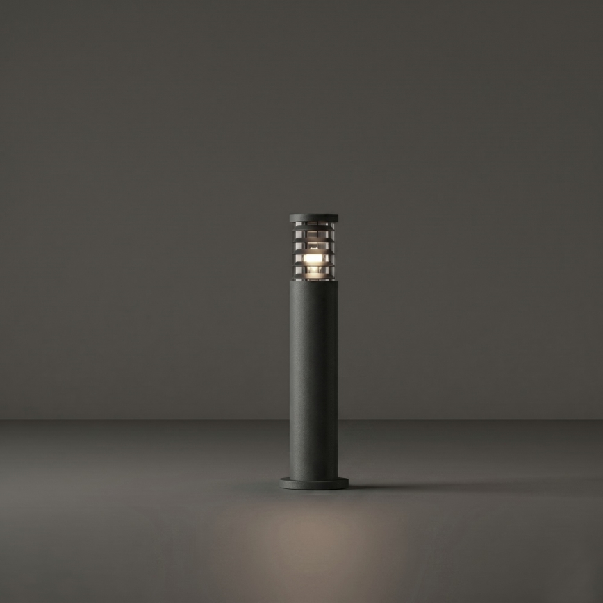 Ideal Lux - Lampa zewnętrzna TRONCO 1xE27/42W/230V 60 cm IP65 antracyt