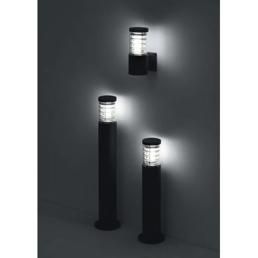 Ideal Lux - Lampa zewnętrzna TRONCO 1xE27/42W/230V 60 cm IP65 szara