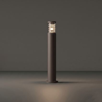 Ideal Lux - Lampa zewnętrzna TRONCO 1xE27/42W/230V 80 cm IP65 brązowa