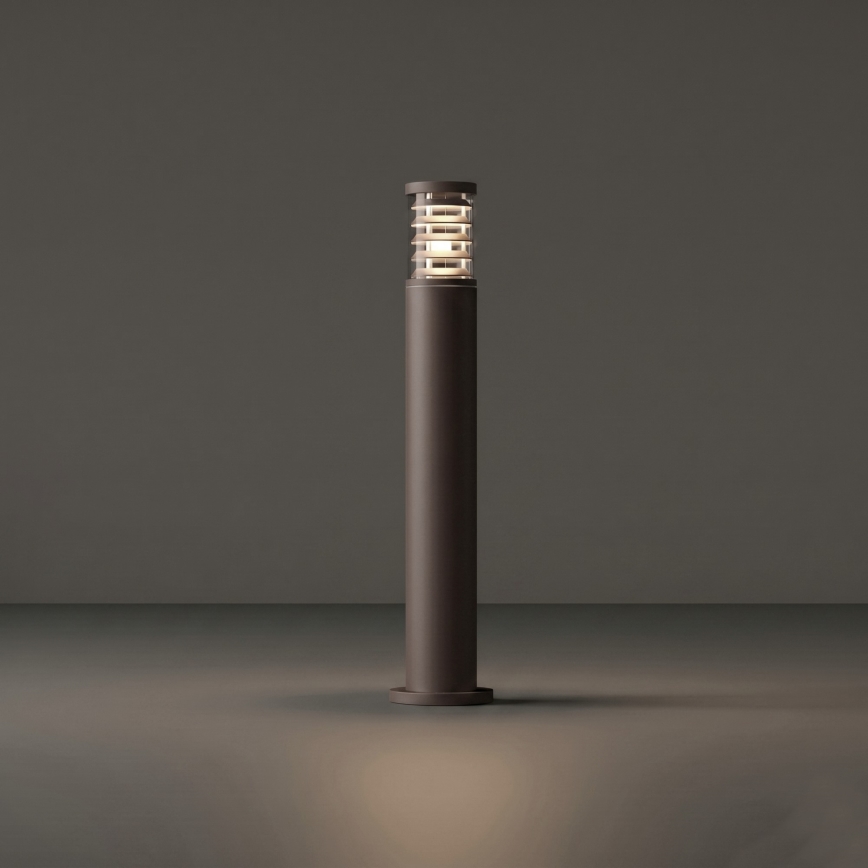 Ideal Lux - Lampa zewnętrzna TRONCO 1xE27/42W/230V 80 cm IP65 brązowa