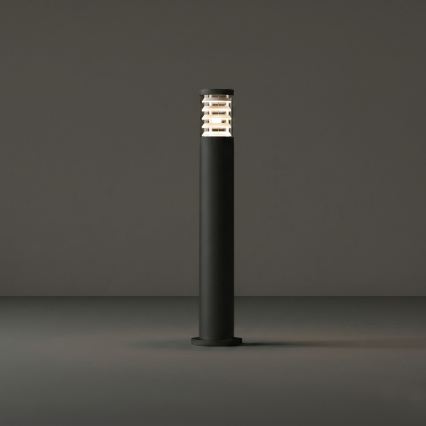 Ideal Lux - Lampa zewnętrzna TRONCO 1xE27/42W/230V 80 cm IP65 czarna