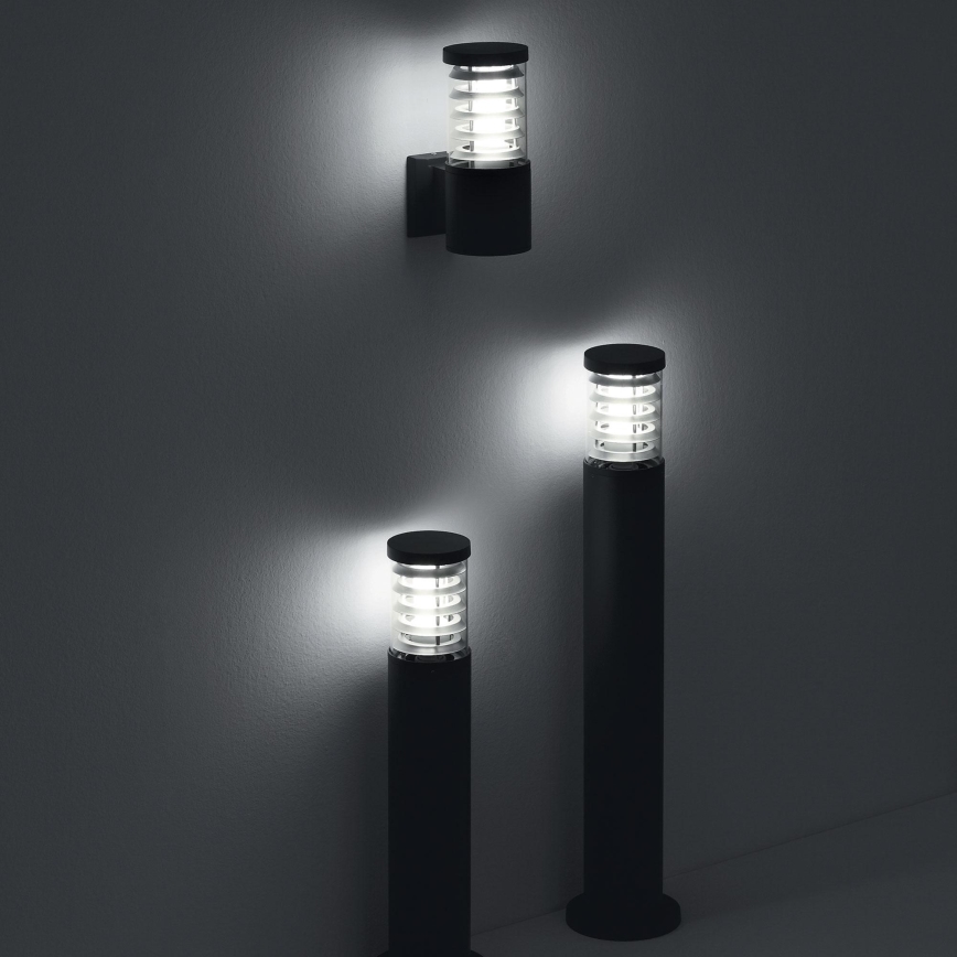 Ideal Lux - Lampa zewnętrzna TRONCO 1xE27/42W/230V 80 cm IP65 czarna