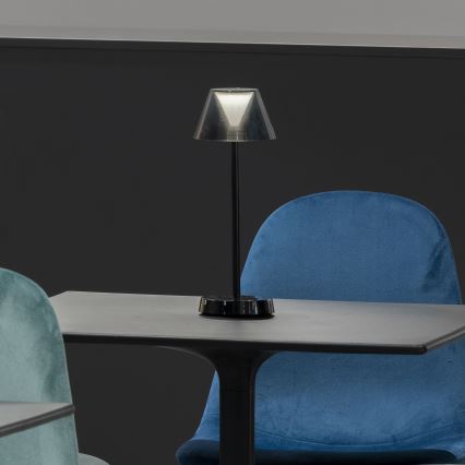 Ideal Lux - LED Dotykowa Lampa ściemnialna LOLITA LED/2,8W/5V 2200 mAh IP54 czarna
