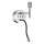 Ideal Lux - LED Elastyczna lampa z mocowaniem SET UP 1xE27/42W + LED/3W/230V CRI 90 USB chrom błyszczący