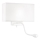 Ideal Lux - LED Elastyczny kinkiet HOTEL 1xE27/60W/230V + LED/1,5W biały