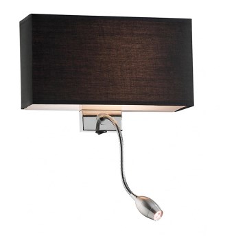 Ideal Lux - LED Elastyczny kinkiet HOTEL 1xE27/60W + LED/1,5W/230V