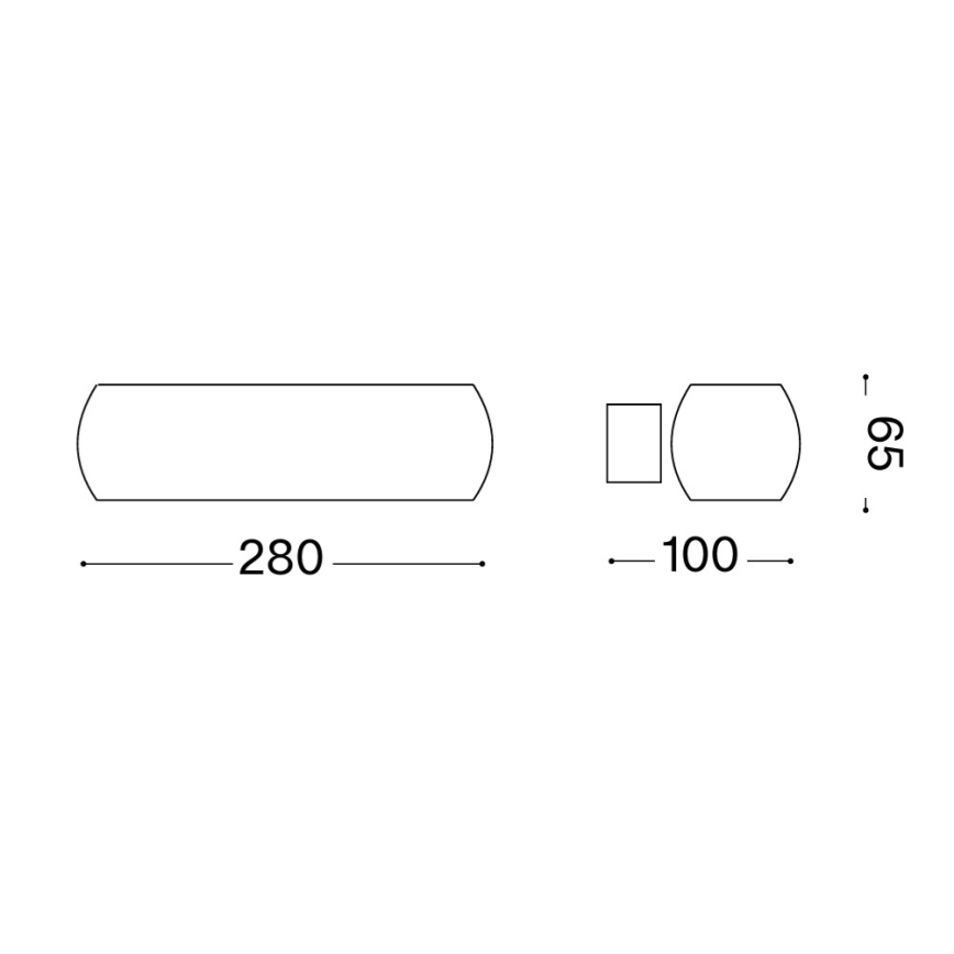 Ideal Lux - LED Kinkiet 2xG9/3W/230V