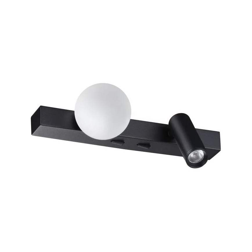 Ideal Lux - LED Kinkiet BINOMIO 2xLED/3W/230V CRI 90 czarny