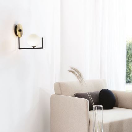 Ideal Lux - LED Kinkiet BIRDS 1xG9/3W/230V czarny/złoty