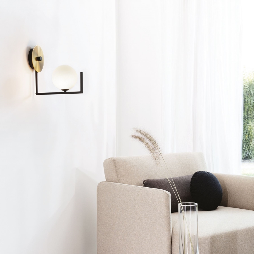 Ideal Lux - LED Kinkiet BIRDS 1xG9/3W/230V czarny/złoty