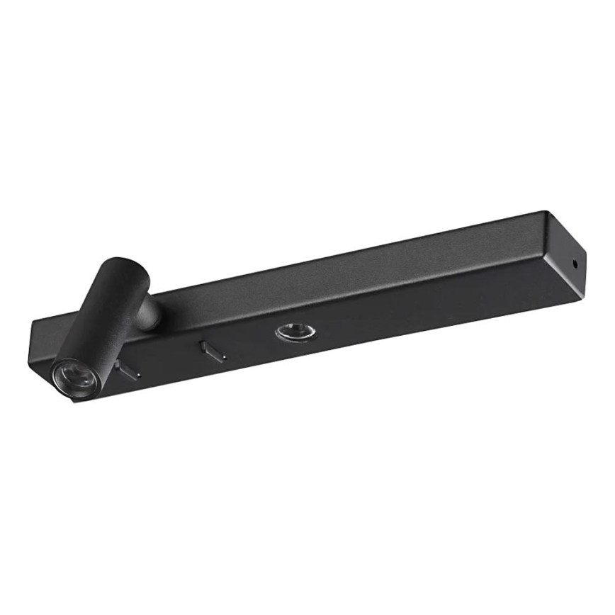 Ideal Lux - LED Kinkiet BONNE LED/6,5W/230V CRI 90 czarny