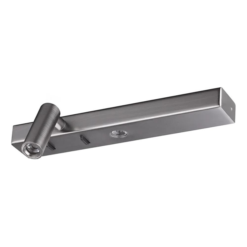 Ideal Lux - LED Kinkiet BONNE LED/6,5W/230V CRI 90 matowy chrom