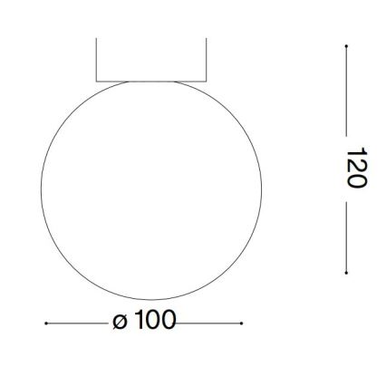 Ideal Lux - LED Kinkiet CARTA 1xG9/3W/230V śr. 10 cm biały