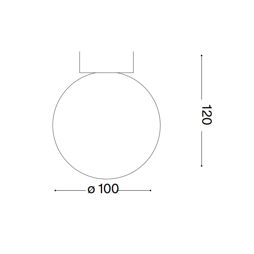 Ideal Lux - LED Kinkiet CARTA 1xG9/3W/230V śr. 10 cm biały