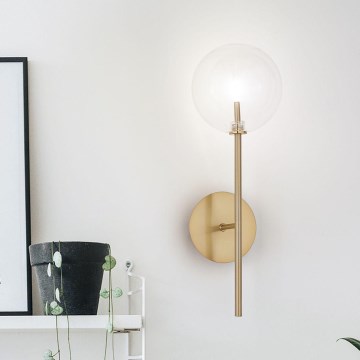 Ideal Lux - LED Kinkiet EQUINOXE 1xG4/2W/230V mosiądz/przezroczysty