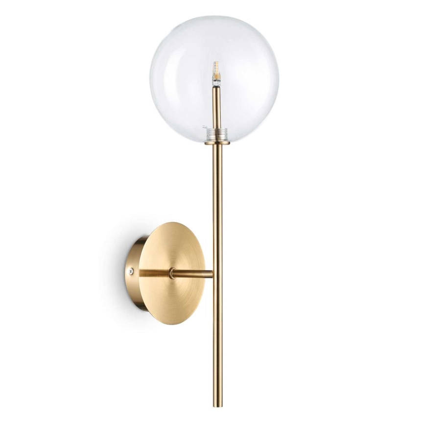 Ideal Lux - LED Kinkiet EQUINOXE 1xG4/2W/230V mosiądz/przezroczysty