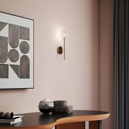 Ideal Lux - LED Kinkiet EQUINOXE 1xG4/2W/230V mosiądz/przezroczysty