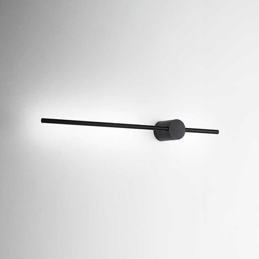 Ideal Lux - LED Kinkiet ESSENCE LED/12W/230V 3000K 70 cm CRI 90 czarny