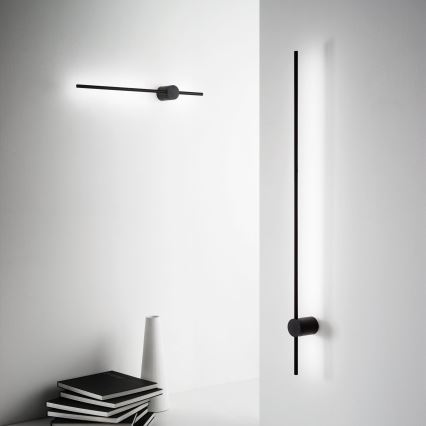 Ideal Lux - LED Kinkiet ESSENCE LED/12W/230V 4000K 70 cm CRI 90 czarny