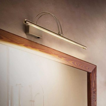 Ideal Lux - LED Kinkiet galeryjka BOW LED/4,6W/230V 46 cm CRI 90 złoty