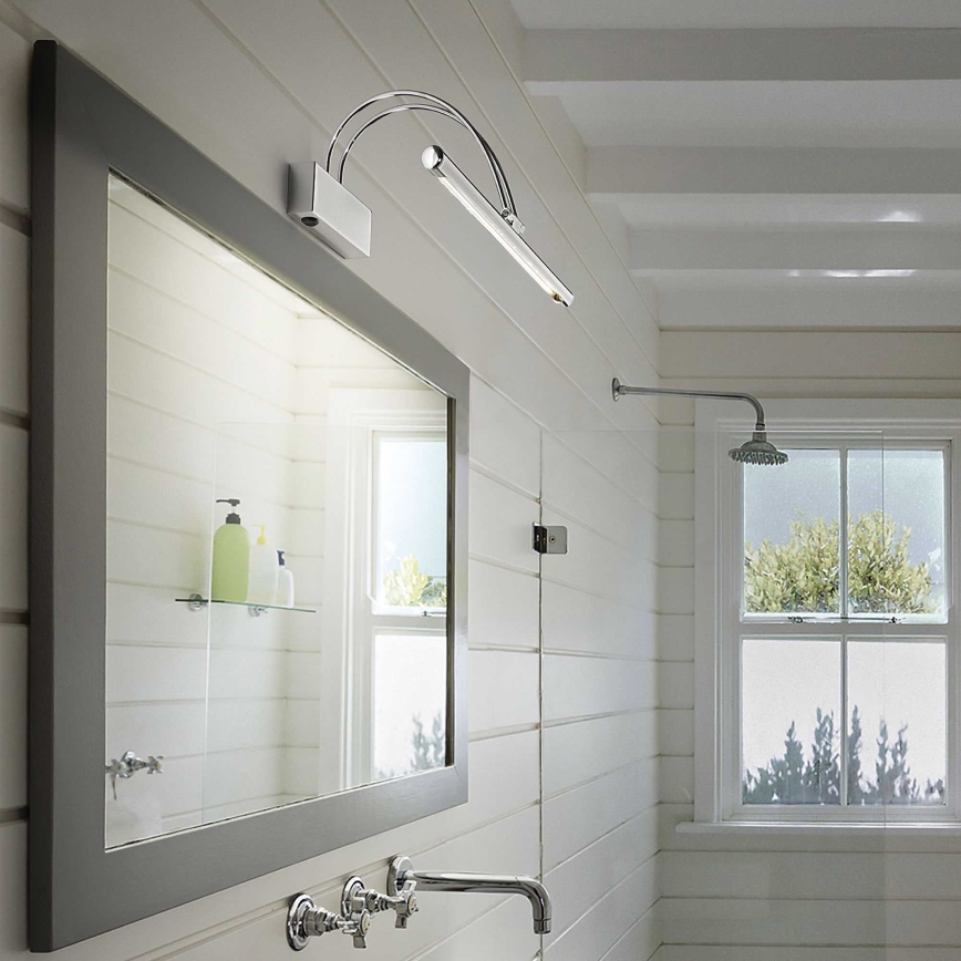 Ideal Lux - LED Kinkiet galeryjka MIRROR LED/4,62W/230V chrom błyszczący