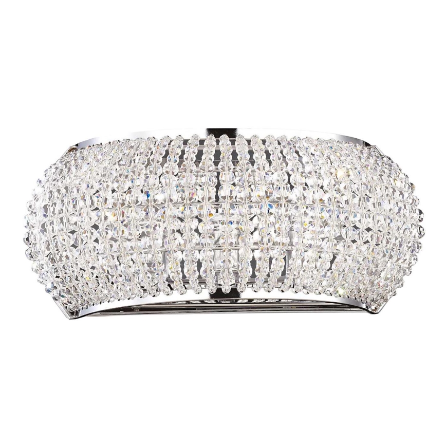 Ideal Lux - LED Kinkiet kryształowy PASHA 3xG9/3W/230V chrom błyszczący