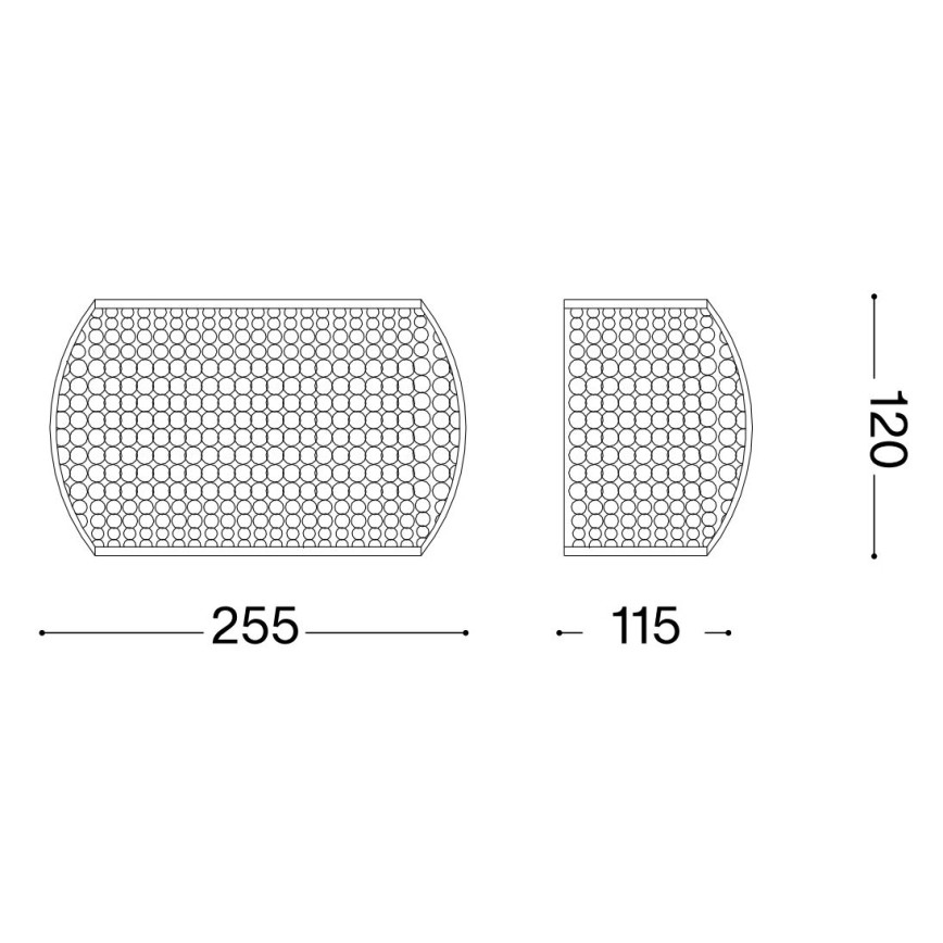 Ideal Lux - LED Kinkiet kryształowy PASHA 3xG9/3W/230V chrom błyszczący