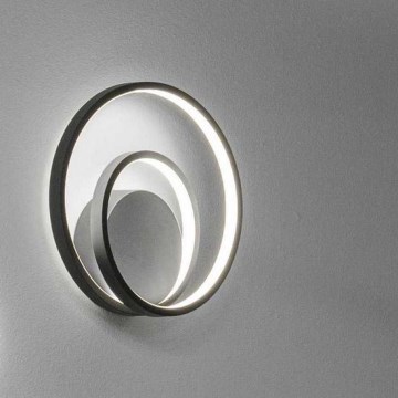Ideal Lux - LED Kinkiet OZ LED/26W/230V CRI 90 czarny
