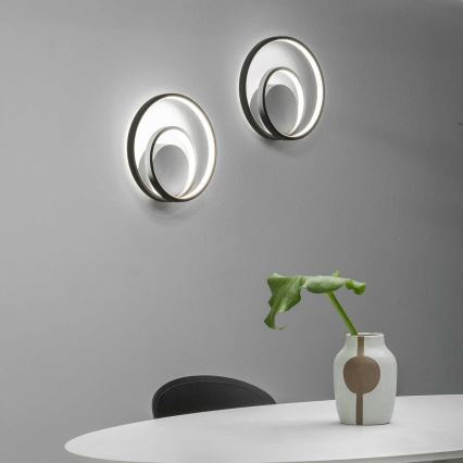 Ideal Lux - LED Kinkiet OZ LED/26W/230V CRI 90 czarny