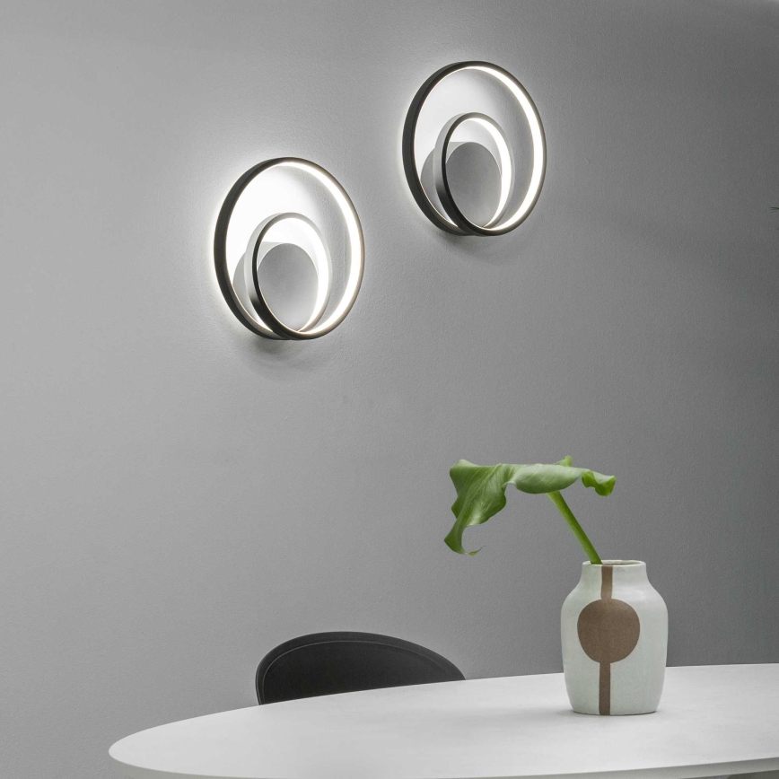 Ideal Lux - LED Kinkiet OZ LED/26W/230V CRI 90 czarny