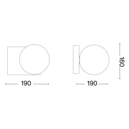 Ideal Lux - LED Kinkiet PENTA 1xG9/3W/230V złoty