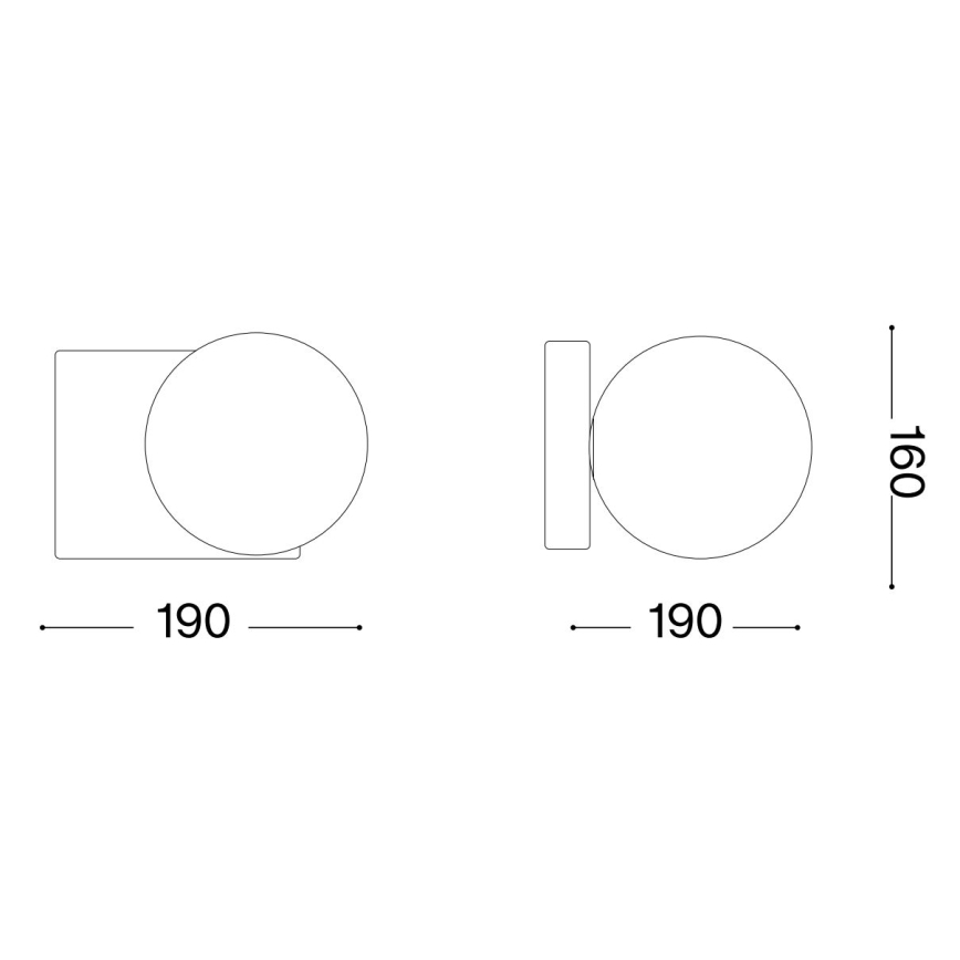 Ideal Lux - LED Kinkiet PENTA 1xG9/3W/230V złoty