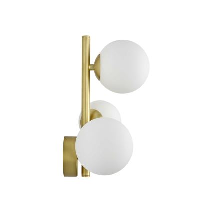 Ideal Lux - LED Kinkiet PERLAGE 3xG9/3W/230V złoty/biały
