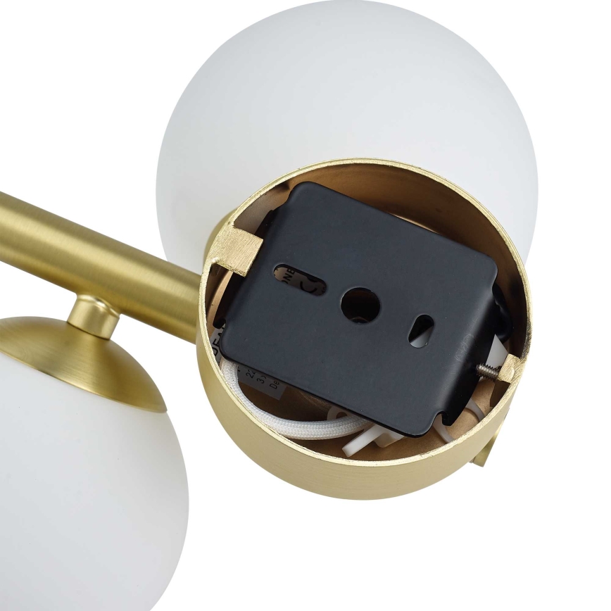 Ideal Lux - LED Kinkiet PERLAGE 3xG9/3W/230V złoty/biały