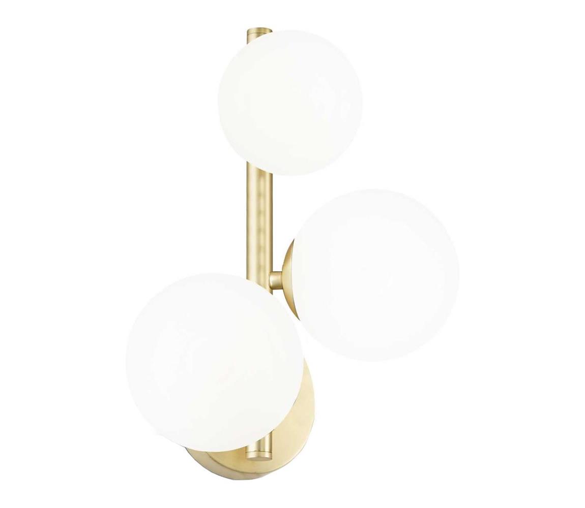 Ideal Lux - LED Kinkiet PERLAGE 3xG9/3W/230V złoty/biały